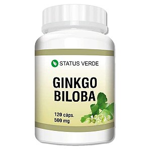 Ginkgo Biloba 120 Cáps - Status Verde