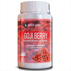 Goji Berry 120 Cáps - Status Verde
