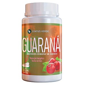 Guaraná 60 Cáps - Status Verde