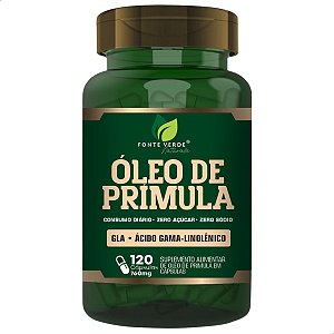 Óleo de Primula 120 Cáps - Fonte Verde