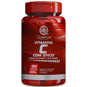Vitamina C + Zinco 60 Cáps - Quantum