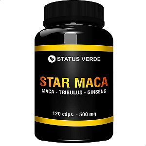 Star Maca 120 Cáps - Status Verde