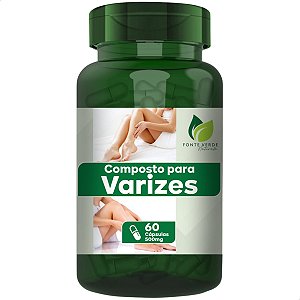 Composto Para Varizes 120 Cáps - Fonte Verde