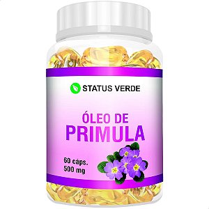 Óleo de Primula 60 Cáps - Status Verde