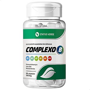 Complexo B 60 cáps - Status Verde