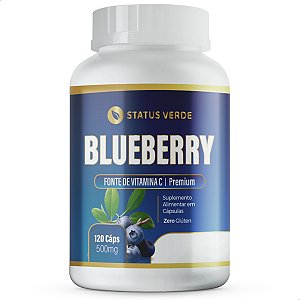 Blueberry 120 Cáps - Status Verde