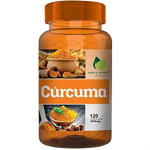 Cúrcuma 120 Cáps - Fonte Verde