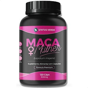 Maca Mulher 120 Cáps - Status Verde