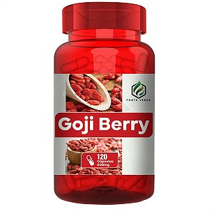 Goji Berry 120 Cáps - Fonte Verde