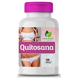 Quitosana 120 Cápsula - Fonte Verde