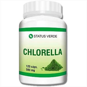 Chlorella 120 Cáps - Status Verde
