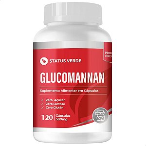 Glucomannan 120 Cáps - Status Verde