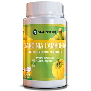 Garcinia Cambogia 120 Cáps - Status Verde