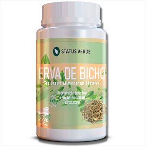 Erva de Bicho 120 Cáps - Status Verde