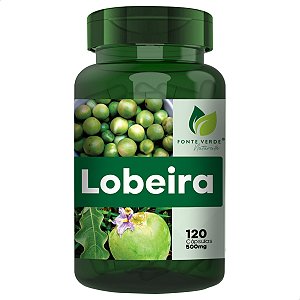Lobeira 120 Cápsulas - Fonte Verde