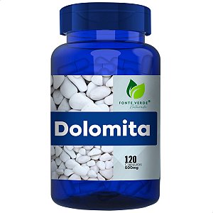 Dolomita 120 Cápsulas - Fonte Verde