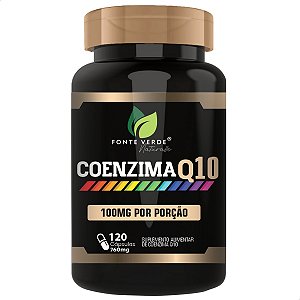 Coenzima Q10 120 Cápsulas - Fonte Verde