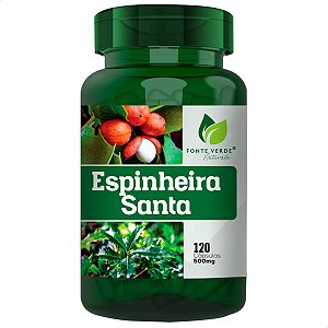 Espinheira Santa 120 Cápsulas - Fonte Verde