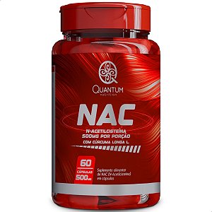 NAC (N-acetilcisteína) 60 Cápsulas - Quantum