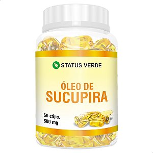 Óleo de Sucupira 60 Cáps - Status Verde