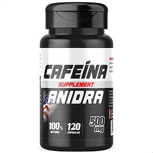 Cafeína Anidra 120 Cáps - Status Verde