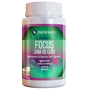 Focus Juba de Leão 120 Cáps - Status Verde
