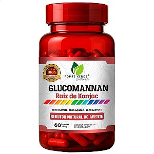Glucomannam 60 Cáps - Fonte Verde