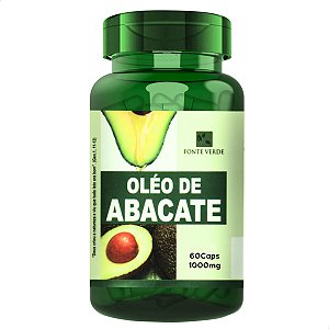 Óleo De Abacate 30 Cáps - Fonte Verde
