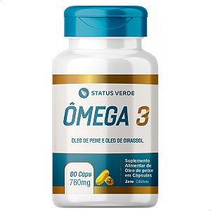 Ômega 3 60 Cáps - Status Verde