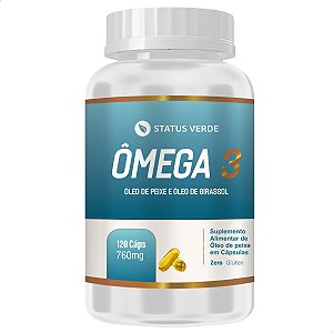 Ômega 3 120 Cáps - Status Verde