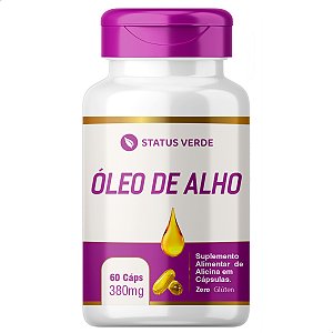 Óleo de Alho 60 Cáps - Status Verde