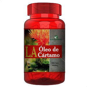 Óleo De Cartamo 100 Cáps - Fonte Verde