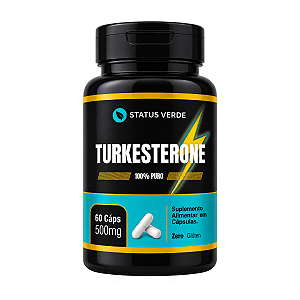 Turkesterone 60 Cáps - Status Verde