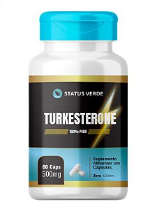 Turkesterone 60 Cáps - Status Verde