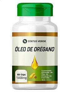 Óleo De Orégano 60 Caps - Status Verde