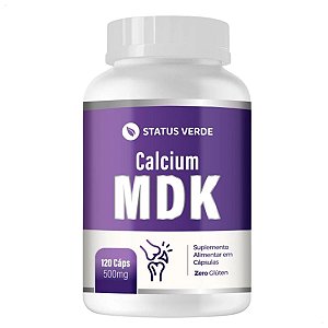 Calcium MDK 120 Cápsulas 1000mg - Status Verde