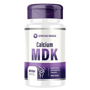 Calcium MDK 60 Cápsulas 1000mg - Status Verde