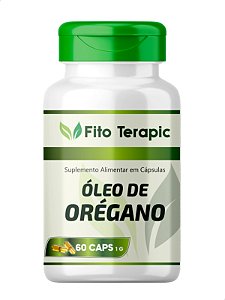 Óleo de Orégano 60 Caps - Fito Terapic