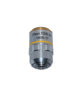 Objetiva Planacromática 10x Finita