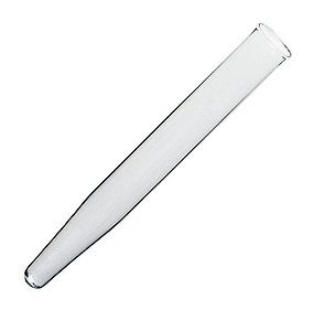 Tubo Fundo Cônico Graduado com Borda Vidro Boro 3.3 5ml cx/200 un