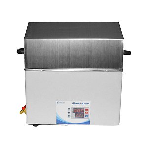 Banho Maria Digital 12 Litros - 220V - com Tampa Pingadeira