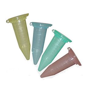 Microtubo Tipo Eppendorf Cap. 0,5ml e 2ml