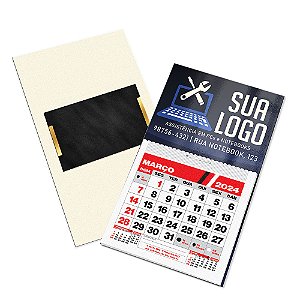 POSTAIS IMANTADO COM CALENDÁRIO SUPREMO 250G VERNIZ UV TOTAL FRENTE - 4X0 - 1000unid