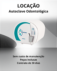 Locação Autoclave 21 litros odontológica