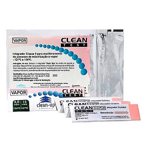 Indicador Químico Classe 5 - Clean Up - Pacote com 100 unidades