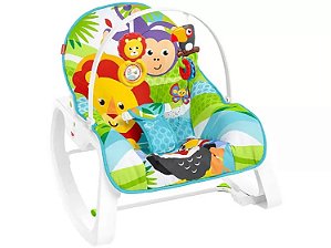 Cadeirinha De Descanso Macaquinho e Leão - Fisher Price