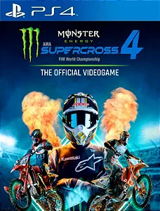 Monster Energy Supercross – The Official Videogame 4- Mídia Digital