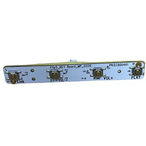 Placa de Botão de Volume para Caixa de Som JBL Flip 5