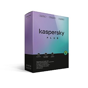 Kaspersky Antivírus Plus 5 Dispositivos 1 Ano