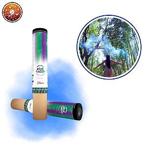 FUMAÇA BASTÃO REVELAÇÃO - AZUL 34MM